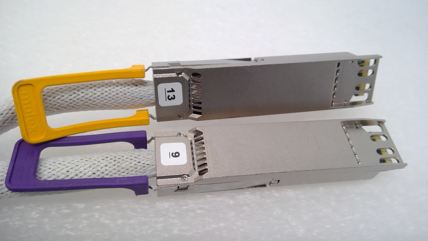 Molex 2111661422 1197038-01 800G OSFP-112 DAC Cable 0.95M 30AWG High-Speed