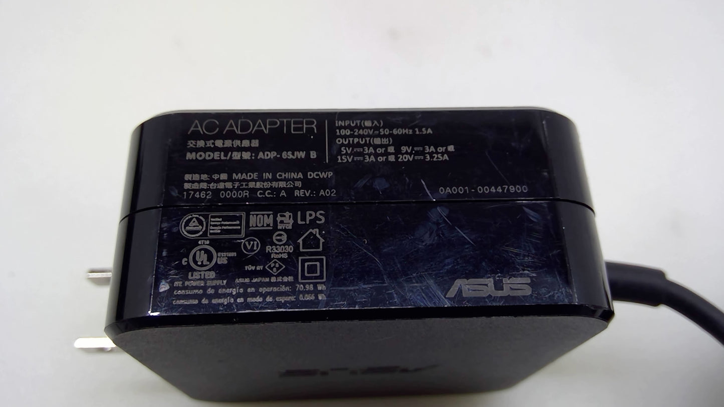 Genuine ASUS ADP-65JW B 65W USB-C Laptop Charger Apple HP Dell Lenovo