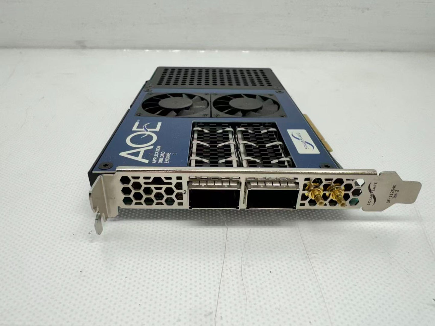 SolarFlare SFA7942Q Dual Port 40Gbps QSFP+ AOE Server Adapter