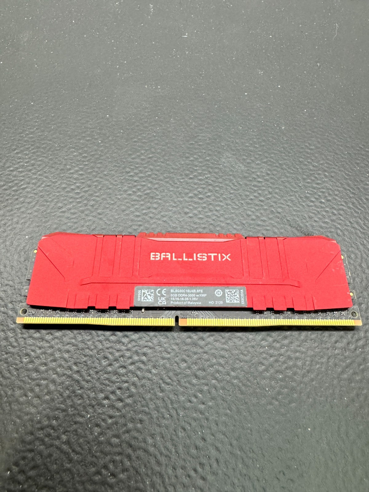 Crucial Ballistix 8GB (1x8GB) DDR4-3000MHz Desktop Memory BL8G30C15U4R.8FE