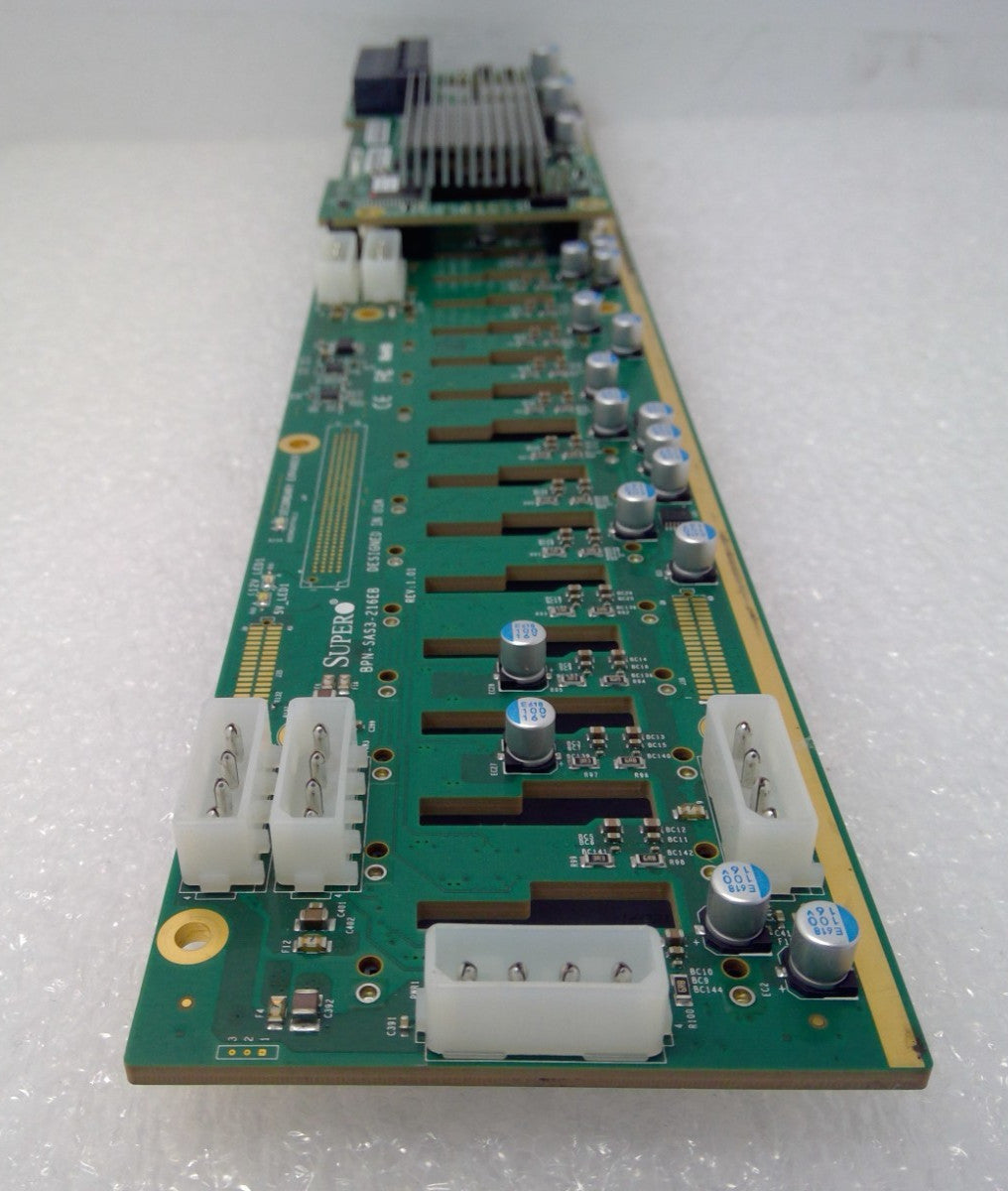 Supermicro 24-Bay SAS3/SATA3 BPN-SAS3-216EL1 & BPN-SAS3-216EL Backplane