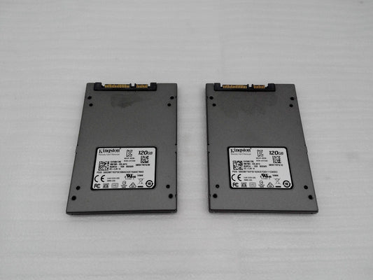 Lot of 2 Kingston  SATA 3 2.5 120GB SSD (SUV500/120G)  Solid State Drive