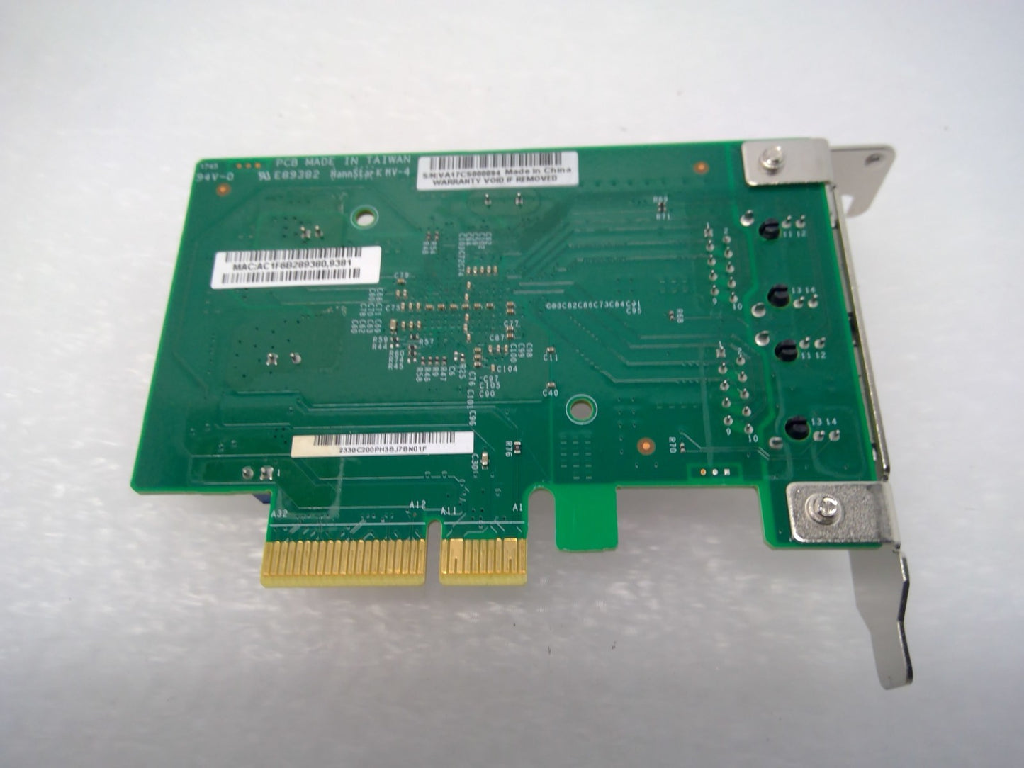 Supermicro AOC-SGP-i2 i350-AM2 1GbE RJ45 Gigabit Intel 82576 PCIe Network Card