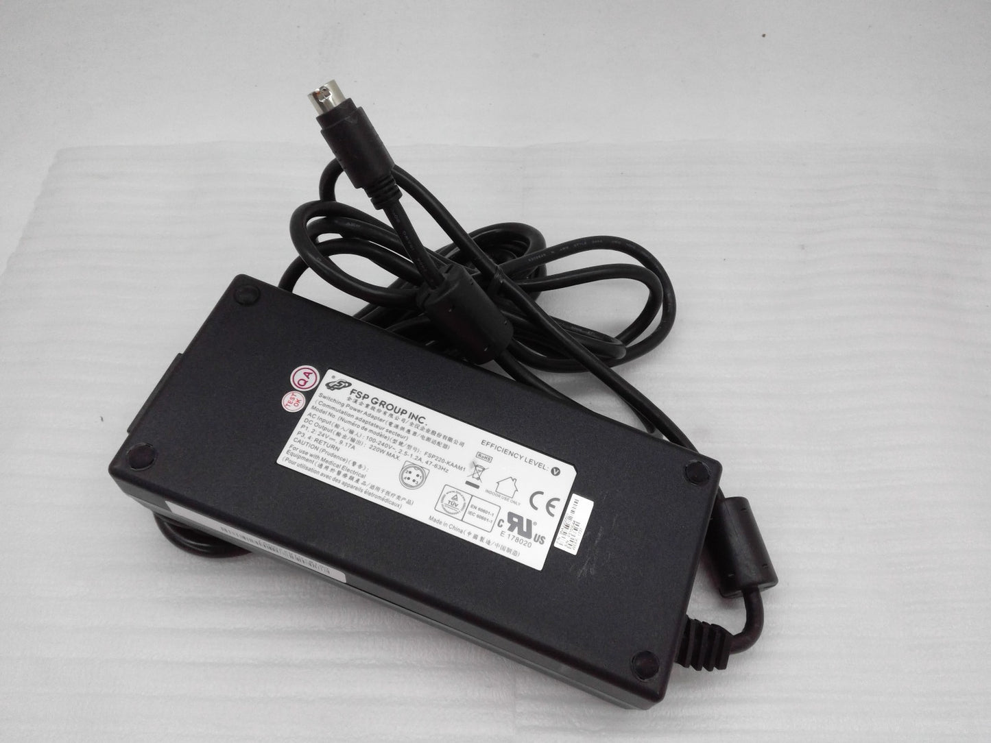 Genuine 220W 24V 9.17A Power Supply FSP220-KAAM1 3-Pin Plug AC Power Adapter