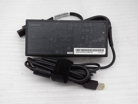 Genuine OEM LENOVO PA-1121-72 Power Supply AC/DC Adapter 20V 6A 120W Square Tip