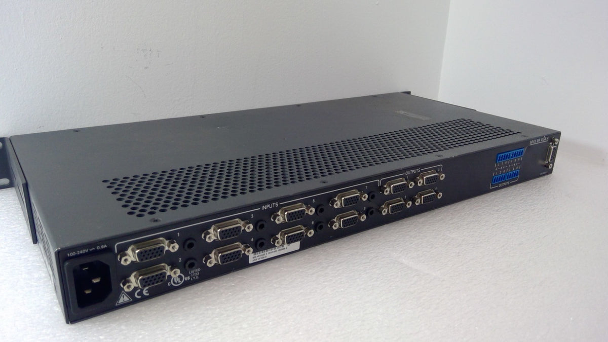 Extron MVX 84 VGA A 8x4 Matrix Switcher High Res Video Stereo Audio W/Cable