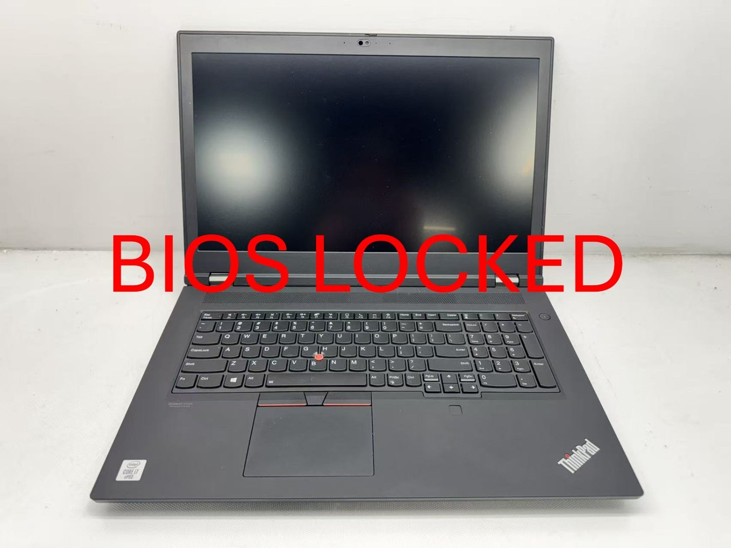 ThinkPad P17 Gen1 17.3" i7-10850H@2.7GHz 16GB RAM NVIDIA T1000 BIOS LOCKED*Read*