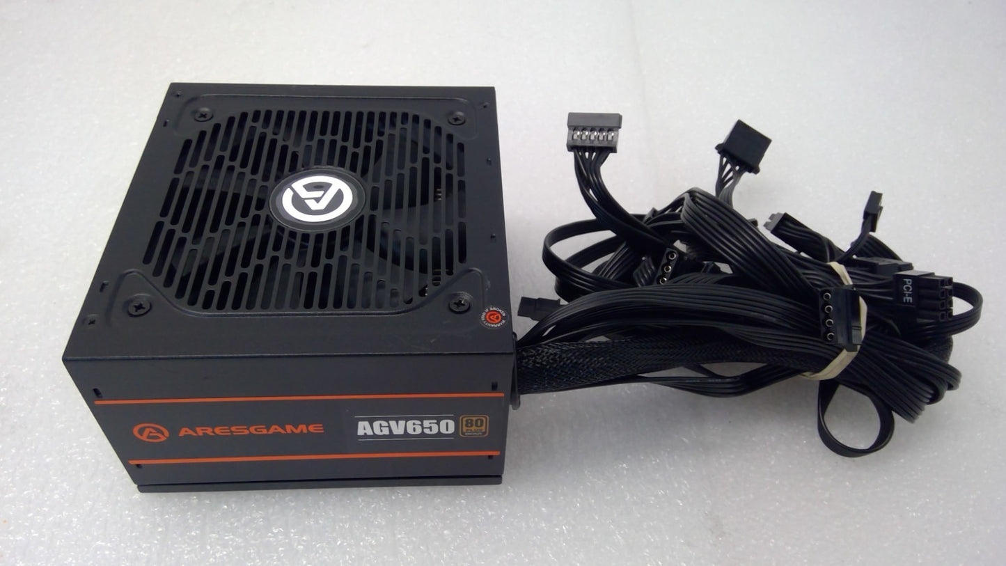 ARESGAME AGV650 650W ATX Power Supply PSU 80 PLUS Bronze