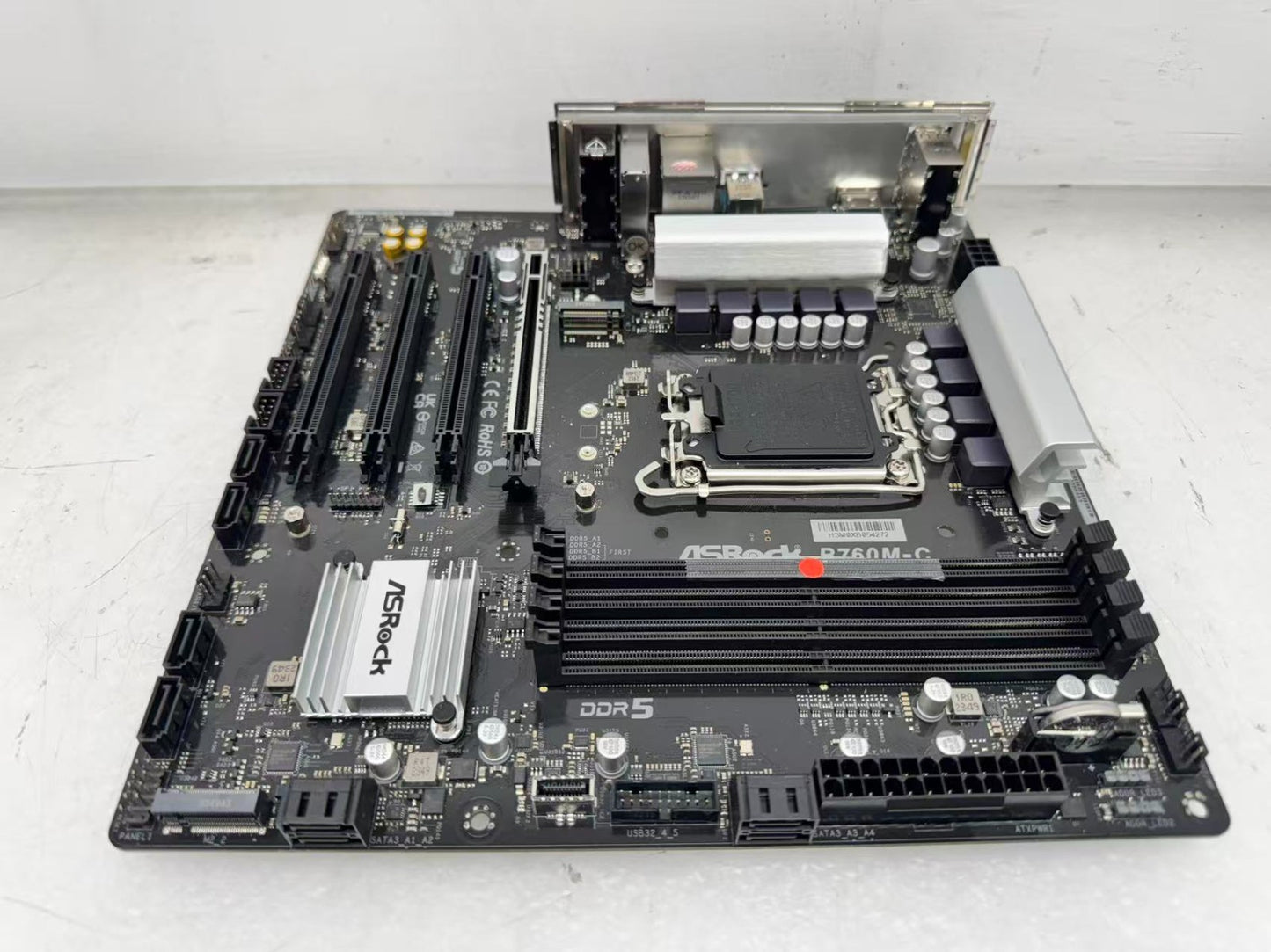 ASRock B760M-C Intel Socket LGA1700 DDR5 Micro ATX WI-FI Motherboard *READ*