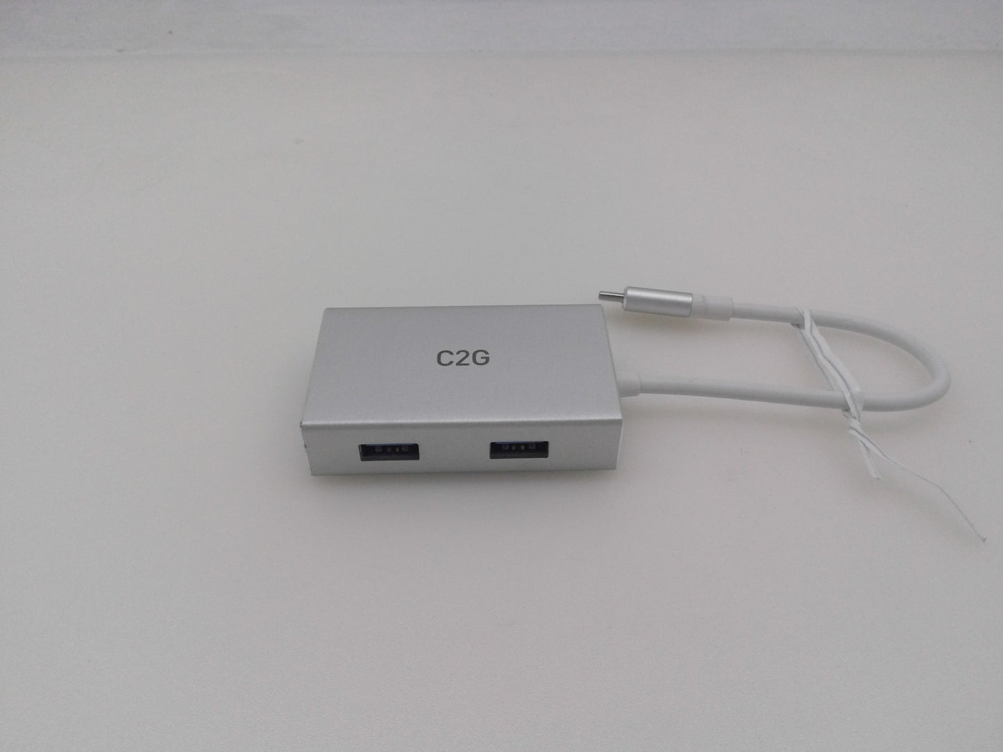 C2G 29827 USB 3.0 USB-C to 4-Port USB-A Hub White