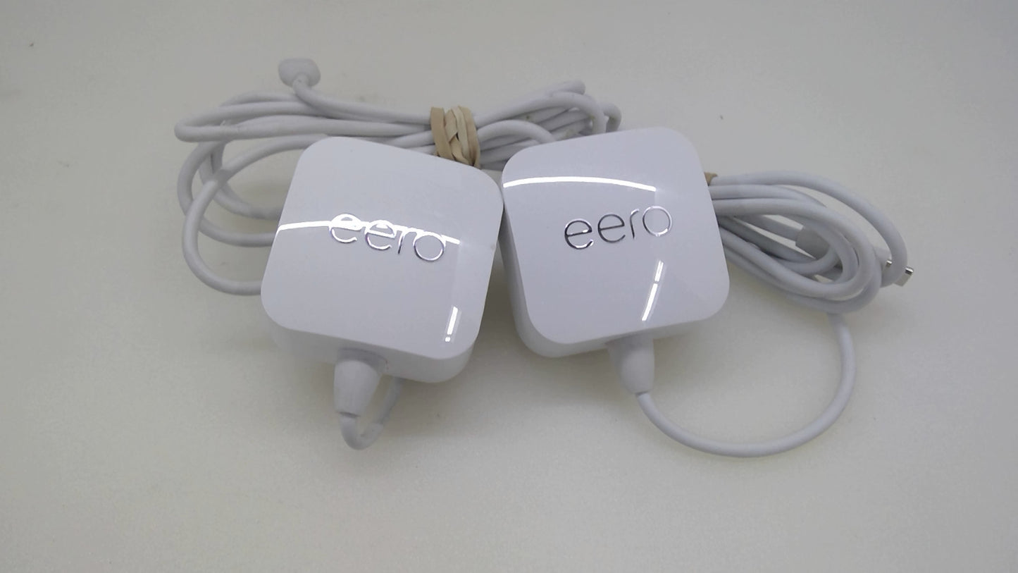 LOT OF 2 Eero 24W USB-C Wall Charger Power Adapter C010001 5V 3A 9V 2.67A