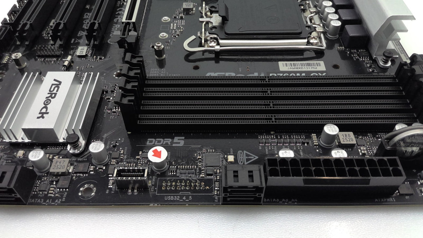 ASRock B760M-CX LGA 1700 micro ATX Intel DDR5 Motherboard*Read*