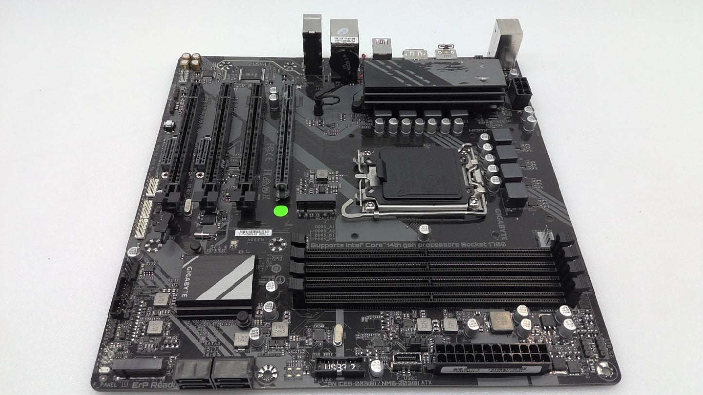 GIGABYTE B760M C V2 Motherboard micro ATX DDR5 Intel LGA-1700 **READ**