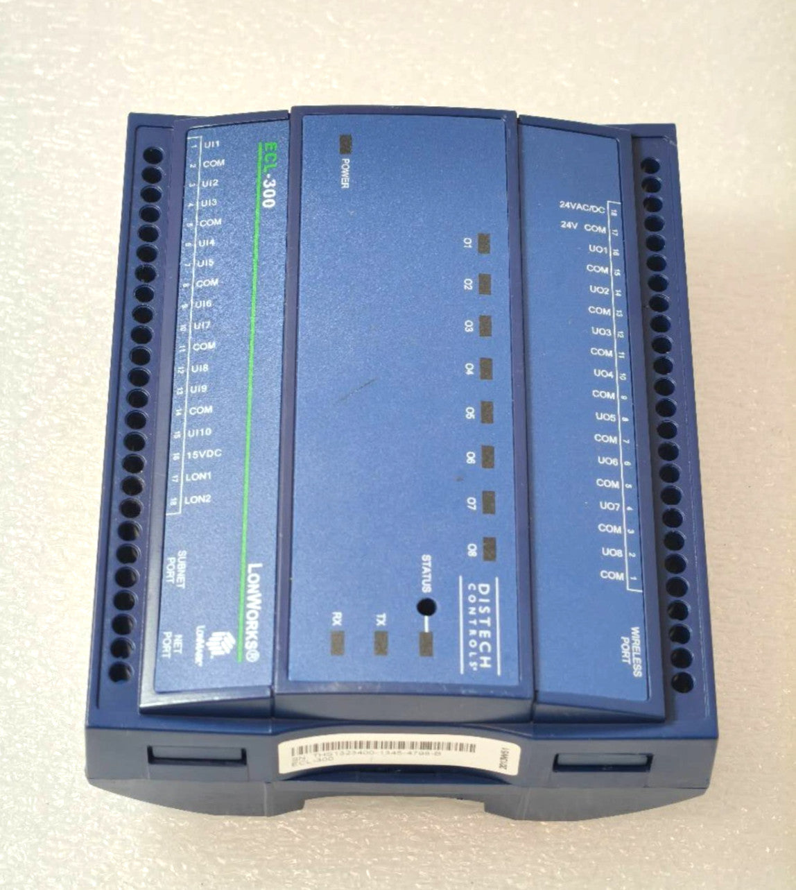 Distech Controls ECL-300 Programmable LonWorks HVAC Controller 18-Point BAs