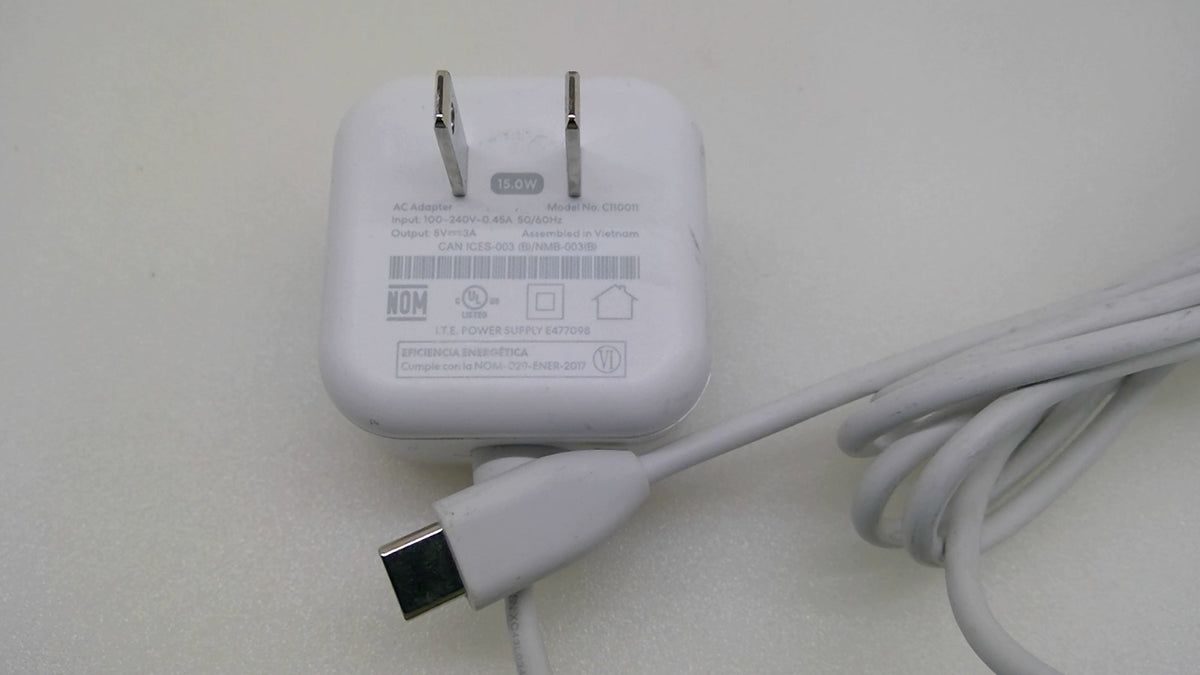 Genuine eero 6+ C110011 15W USB-C Power Adapter 5V 3A WiFi Router Charger