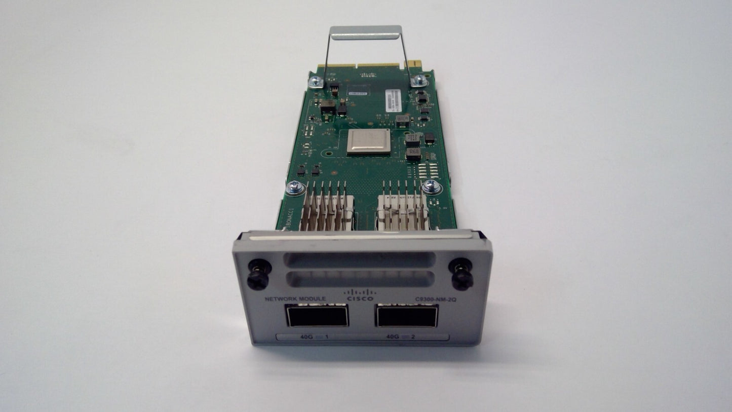Cisco C9300-NM-2-40G Catalyst 9300 2-Port 40GE Switch Uplink Module C9300-NM-2Q