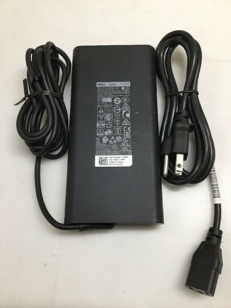 OEM DELL Alienware 240W AC Power Adapter 19.5V 12.31A LA240PM180 07XCR6 0RYJJ9