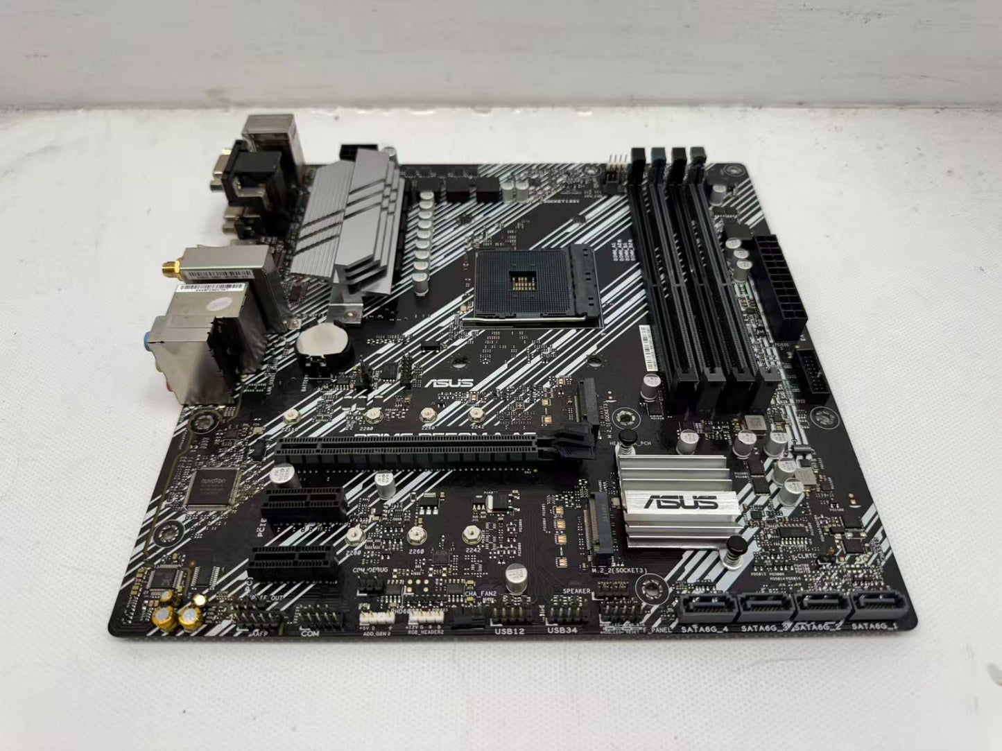 ASUS PRIME B550M-A AC mATX Motherboard AMD Socket AM4 DDR4 HDMI WIFI