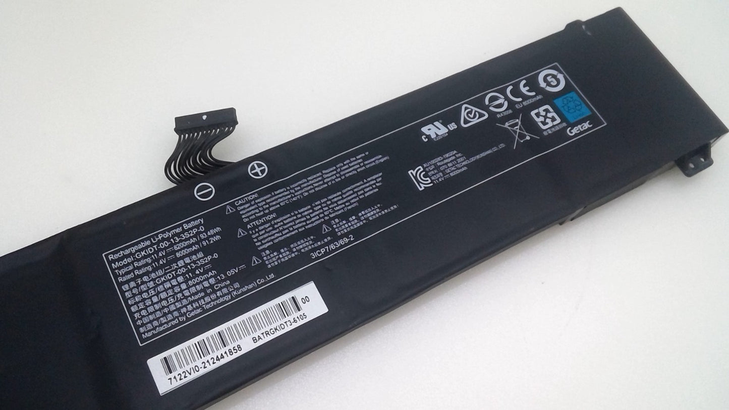 Genuine GKIDT-00-13-3S2P-0 Battery For MECHREVO XPG XENIA 15 GKIDT-03-17-3S2P-0