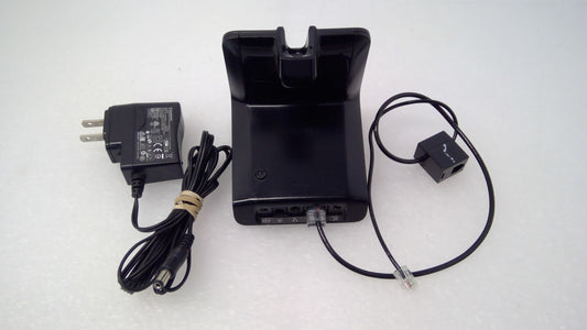 Plantronics C053 CS530 Base Station with Power Adapter & iphone Cable Tested