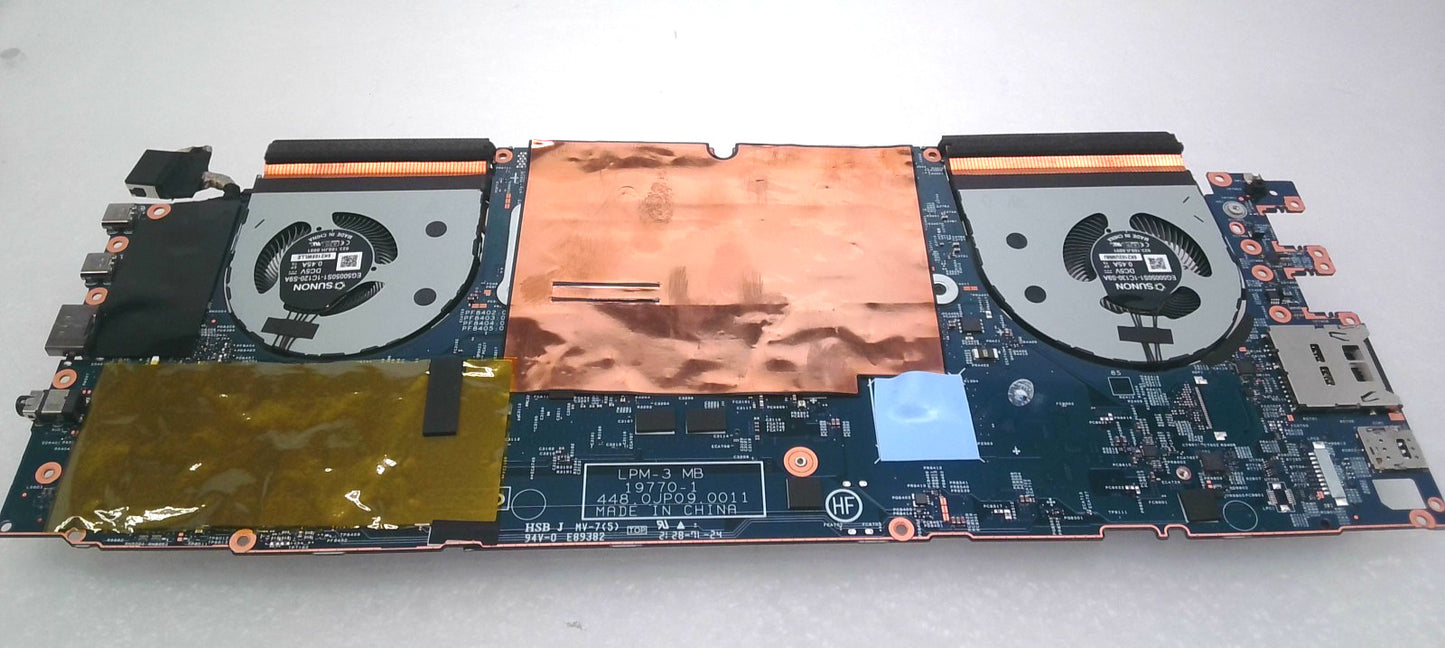 5B21C87278 ThinkPad X1 Extreme 3rd Gen i7-10850H@2.7GHz GTX1650Ti Motherboard