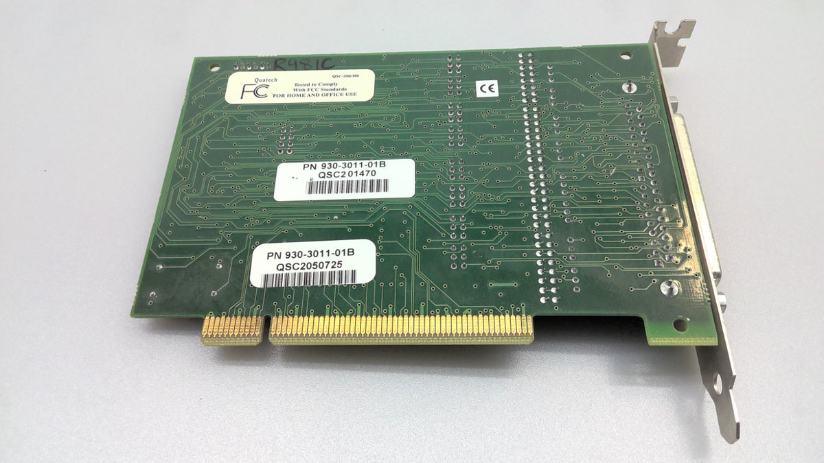 QUATECH QSC-200/300 REV.B 930-3011-01B PCI Interface Card