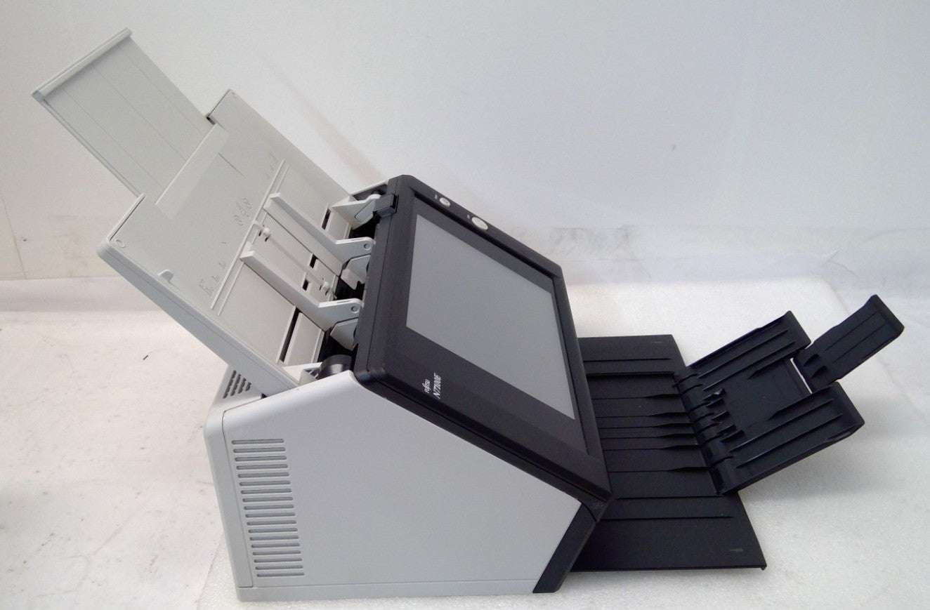 Fujitsu N7100E Touchscreen WIFI Network document scanner/NO Power Adapter