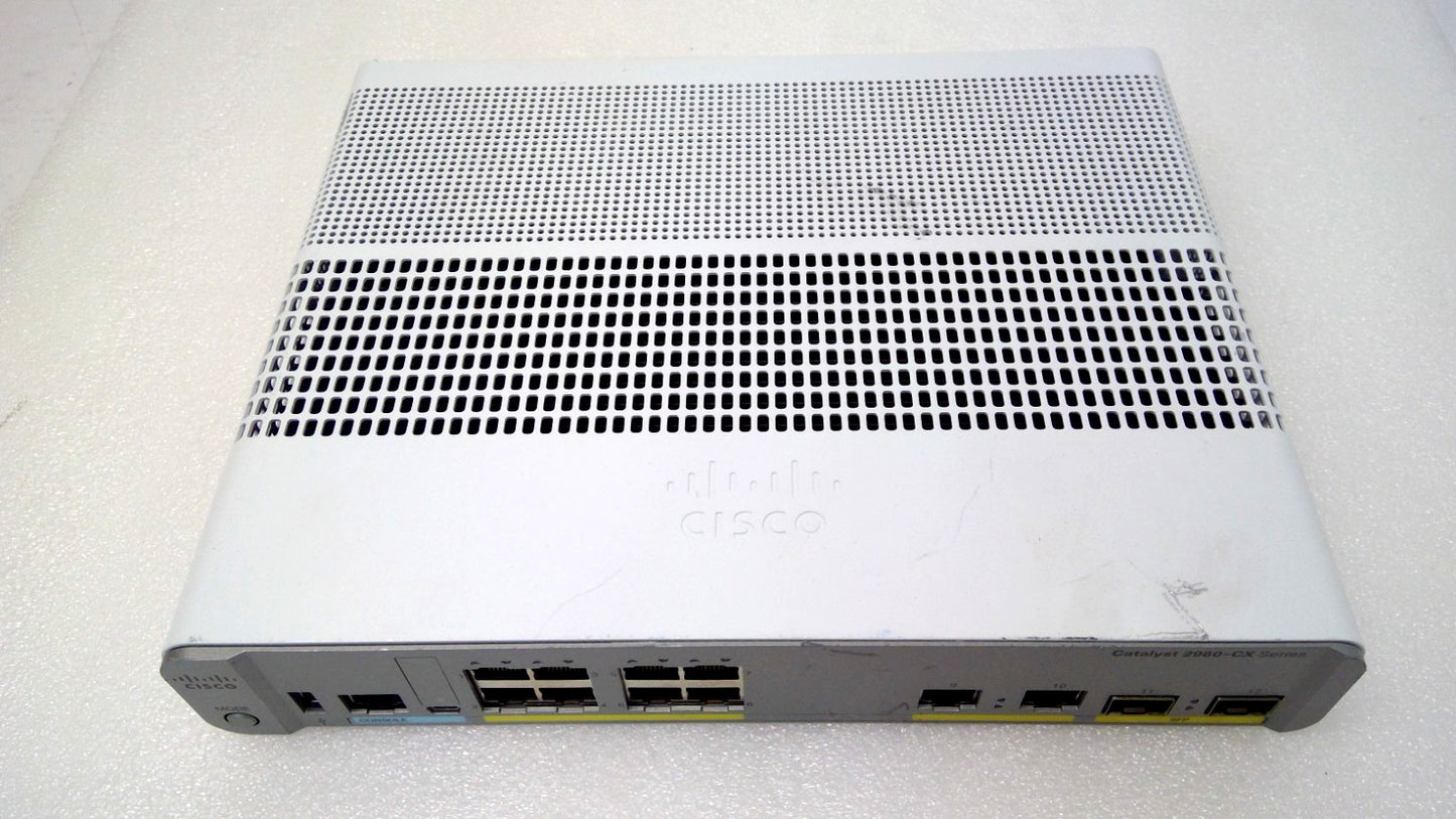 Cisco Catalyst 2960-CX Series Switches 8 PORT GIGABIT SWITCH WS-C2960CX-8TC-L