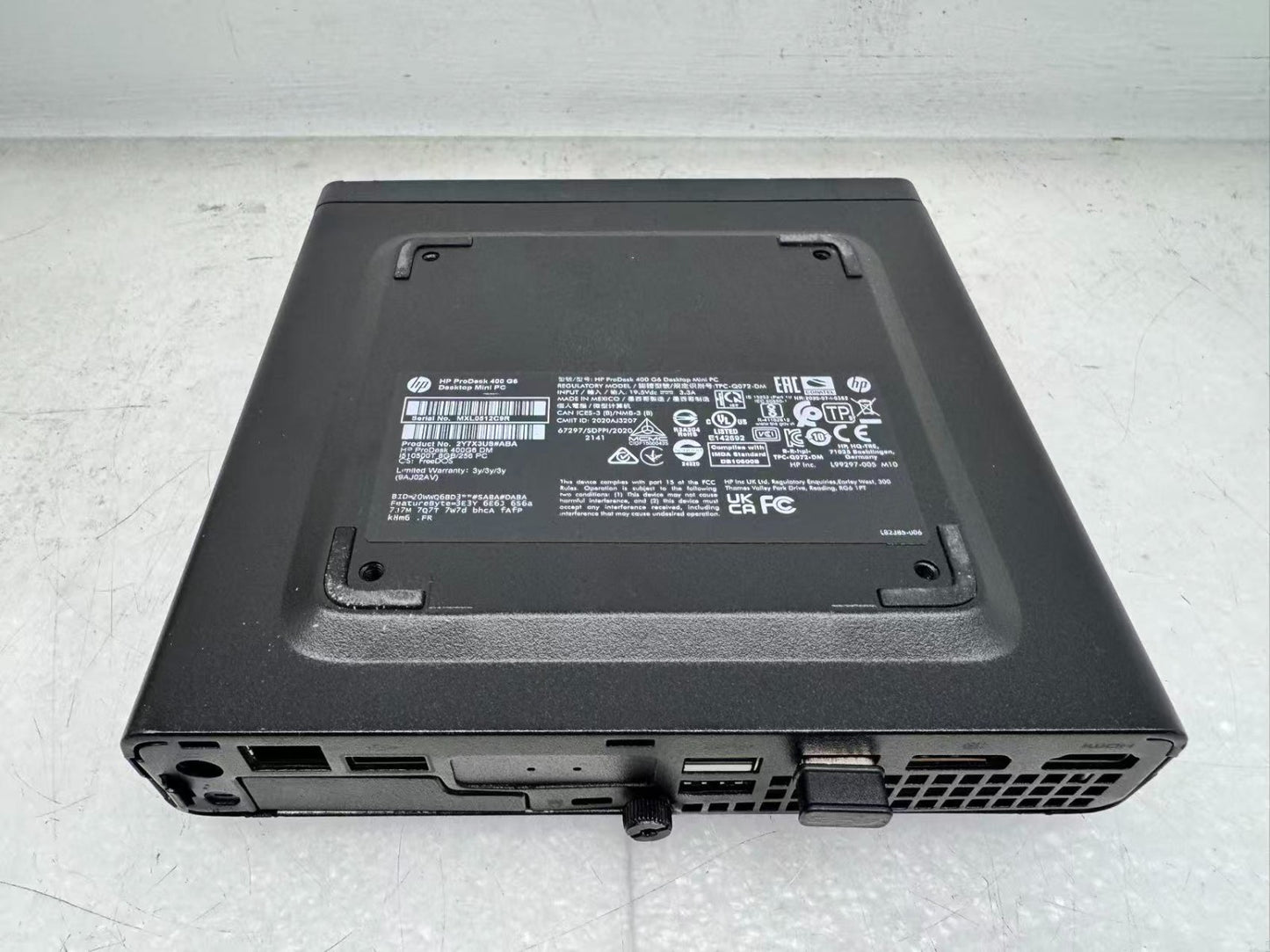 HP ProDesk 400 G6 Mini Desktop i5-10500T@2.3GHz 16GB RAM 256GB SSD Wi-Fi *READ*