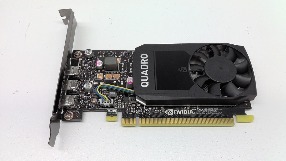 Nvidia Quadro P400 2GB GDDR5 PCI Express 3.0 x16 Desktop Video Card High profile