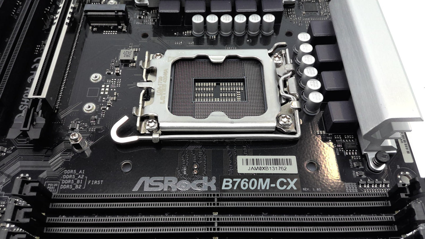 ASRock B760M-CX LGA 1700 micro ATX Intel DDR5 Motherboard*Read*
