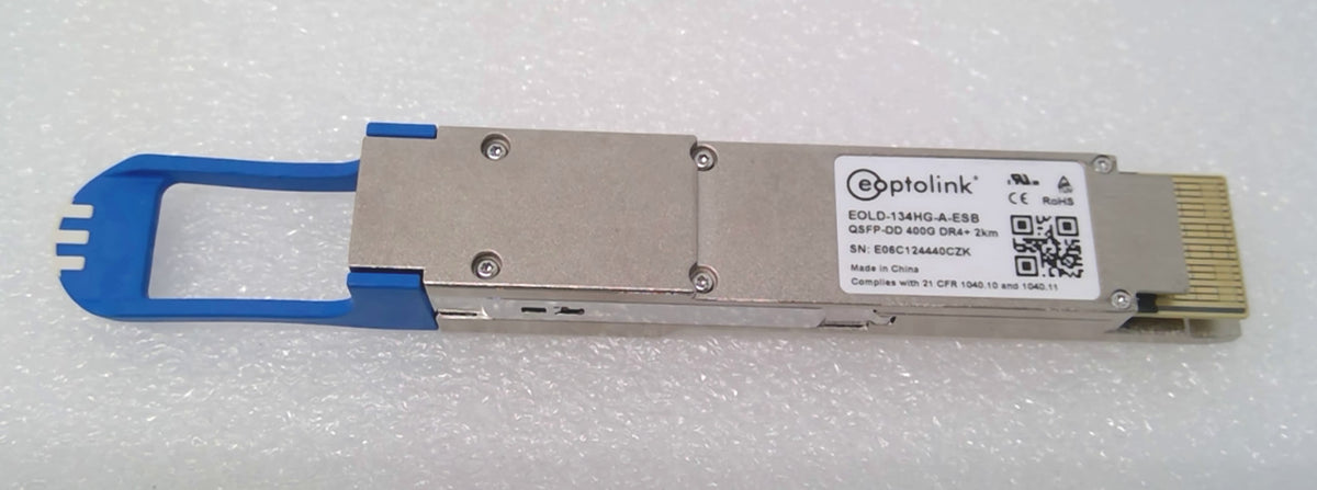 Eoptolink EOLD-134HG-A-ESB QSFP-DD 400G DR4+ 2KM Optical Transceiver Module