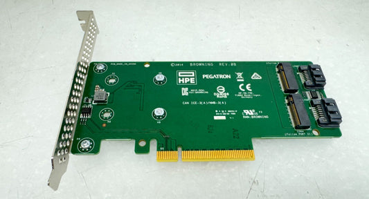 HPE SATA M.2 Dual Drive PCIe Riser Card 759505-001 759238-001