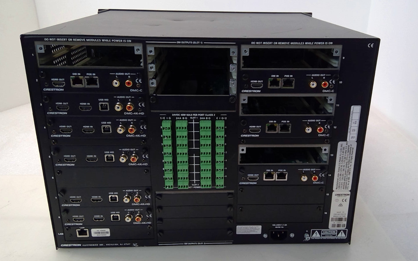 Crestron DM-MD16X16 High Definition Digital Media Distribution Switcher *READ*