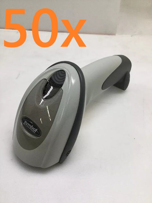 Lot of 50 - Symbol Motorola DS6707 USB 1D 2D Barcode Scanner DS6707-SR20401ZZR