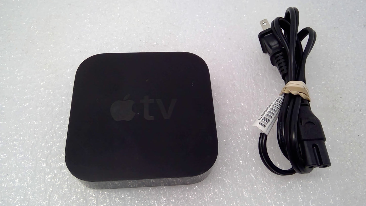 Apple TV (2nd Gen) 8GB Smart Media Streaming Player Model A1378 w/ power cable
