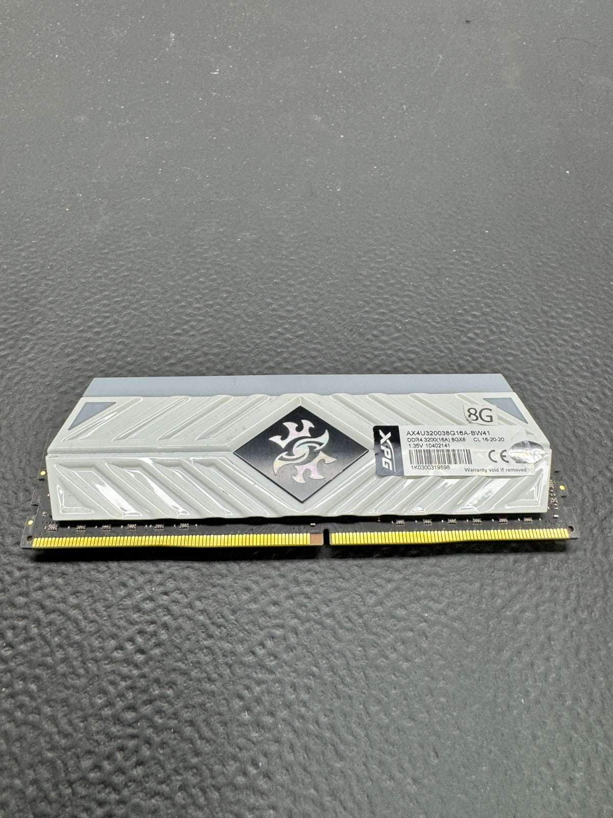 ADATA XPG Spectrix 8GB DDR4 3200MHz Ram Memory AX4U320038G16A-BW41