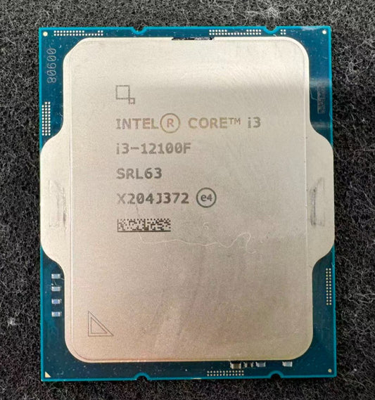 Intel Core i3-12100F SRL63 2.2GHz 4-Core Process (AS IS FOR PARTS, NOT WORKING)