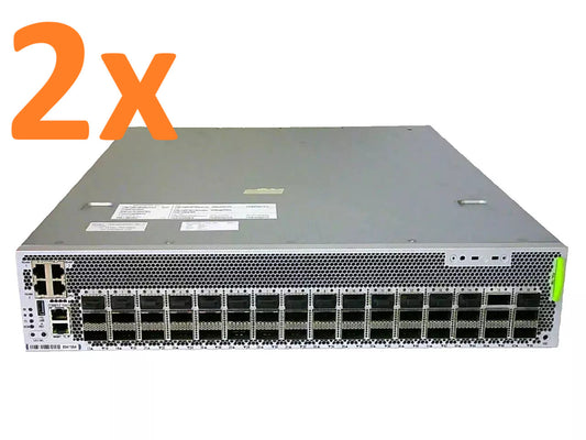 Lot of 2 - OCP Wedge400 48-Port QSFP 100G 200G 400GbE Top Rack Switch *Read*