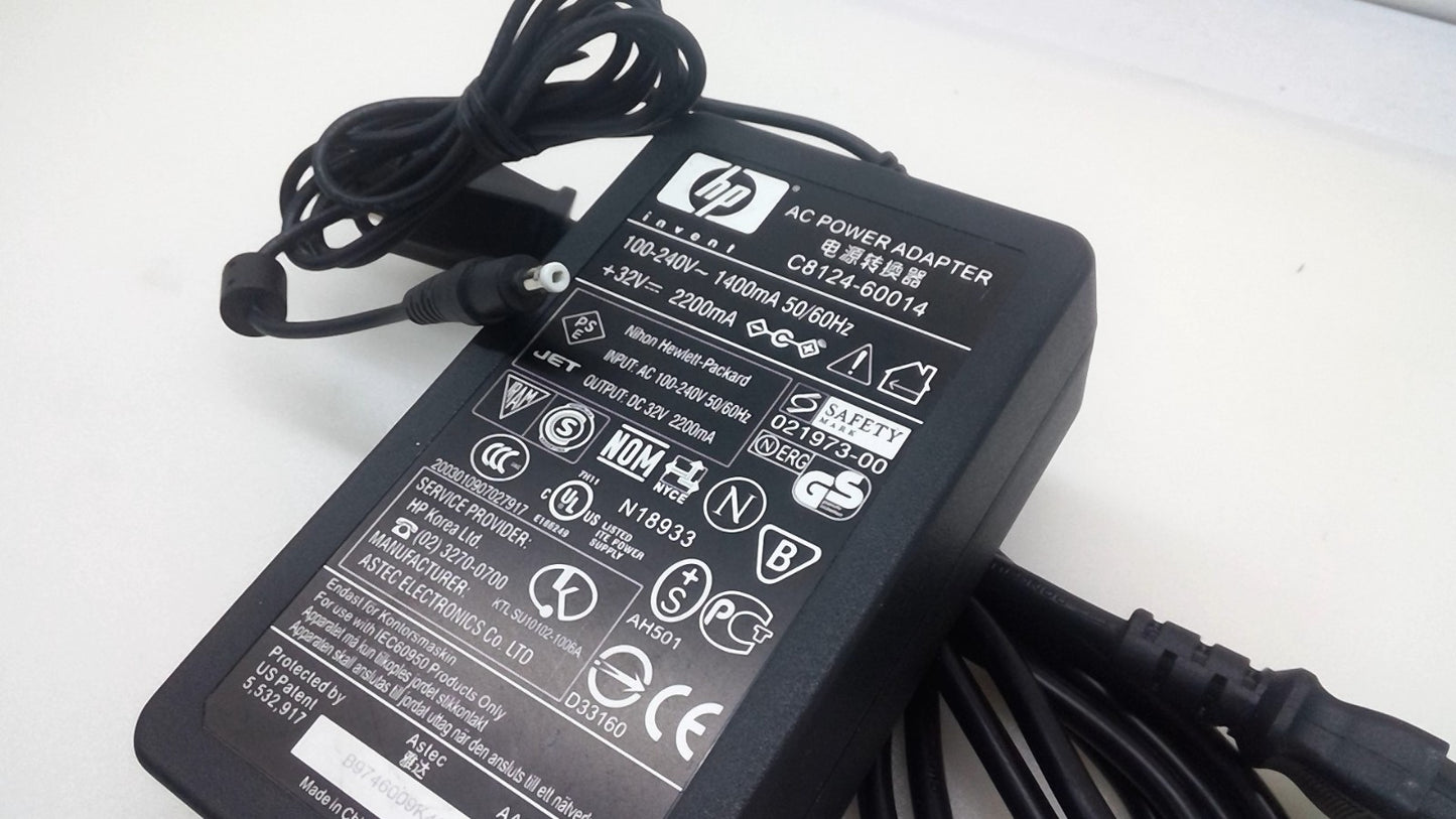 OEM C8124-60014 32V Power Adapter for HP Officejet 7400 - 7310 - 7410 Printers