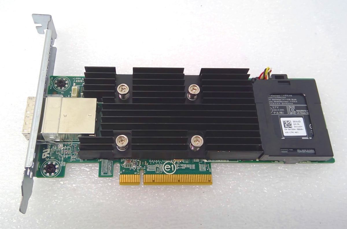 Dell PERC H830 12G Ext RAID Controller 2GB Cache w/ Battery NR5PC 0NR5PC WH3W8