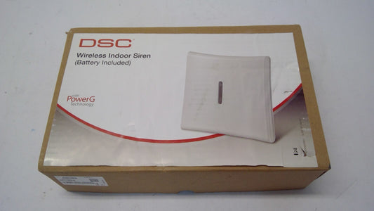 DSC PowerG PG9901 Wireless Indoor Siren with Strobe Light - Read Details
