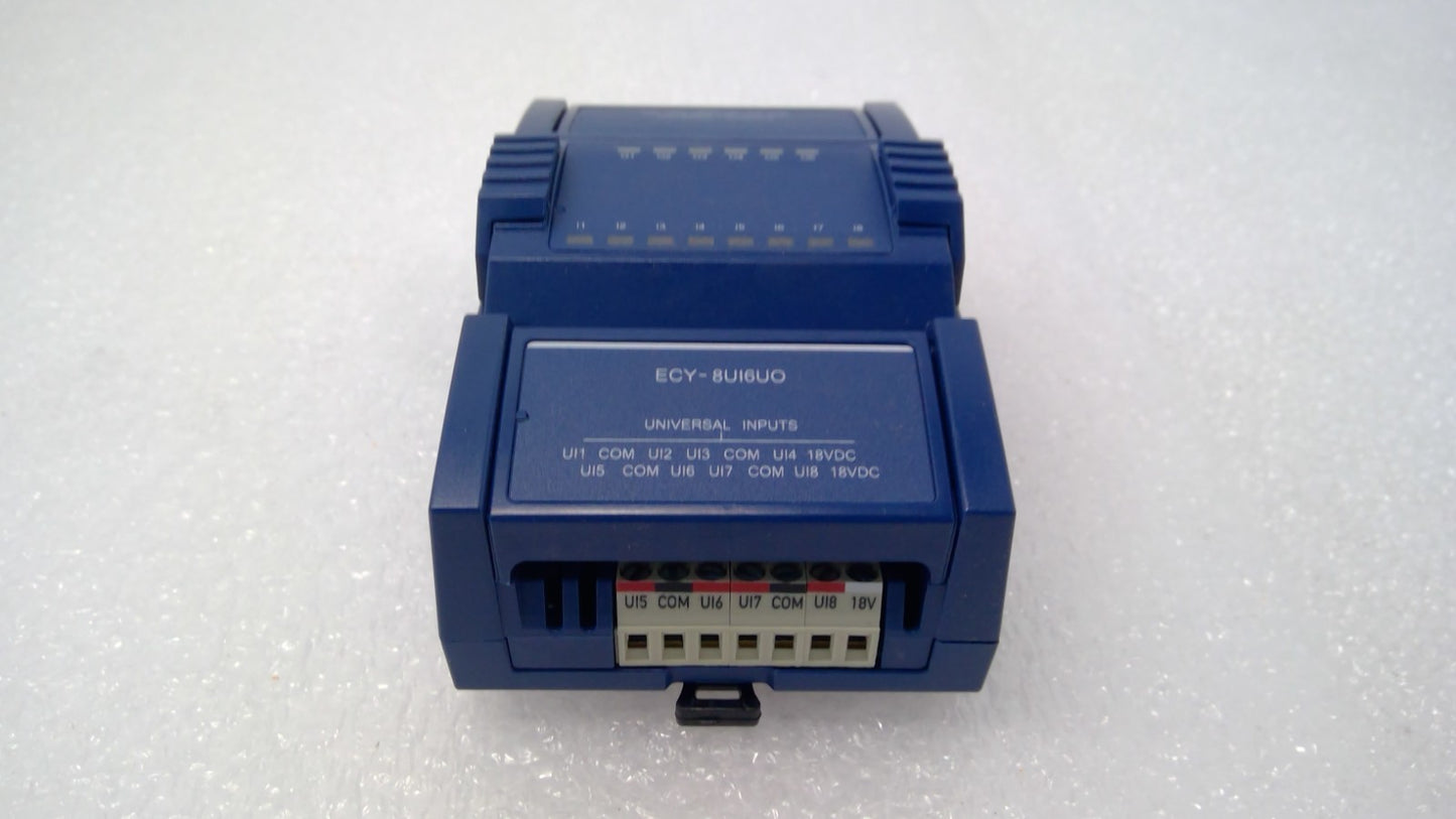 Distech Controls ECY-8UI6UO I/O Extension Module Eclypse 8 Input 6 Output