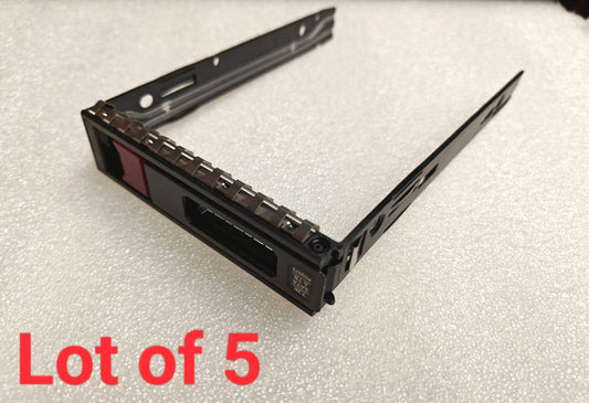 Lot Of 5 For HP Apollo 4200 Gen9 3.5" SAS SATA HDD Tray Caddy 774026 774026-001