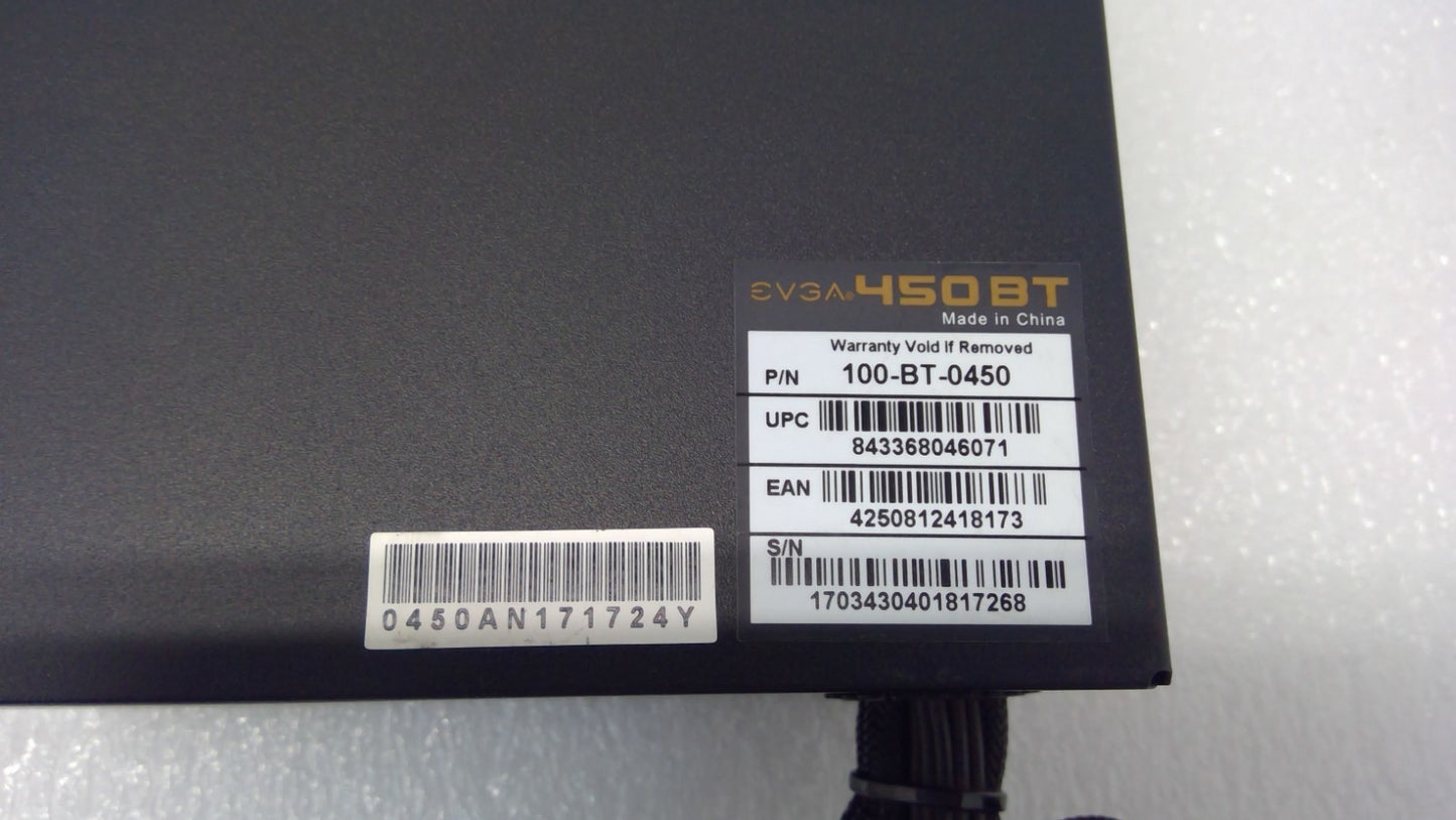EVGA 100-BT-0450  450W ATX Desktop Power Supply