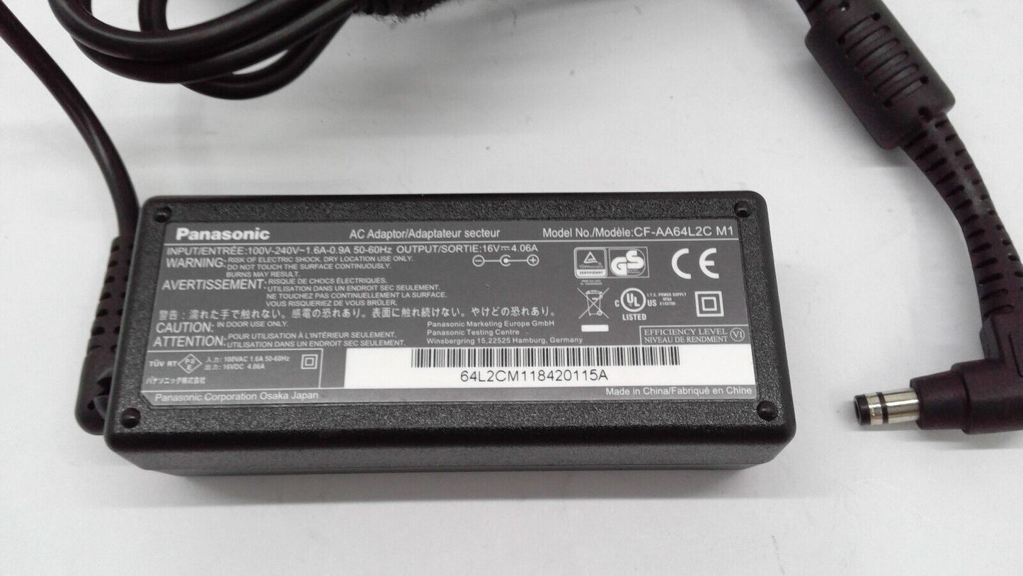 OEM Panasonic 65W 16V 4.06A AC Adapter Power Charger CF-AA64L2C M1 CF-AA64B3C M1
