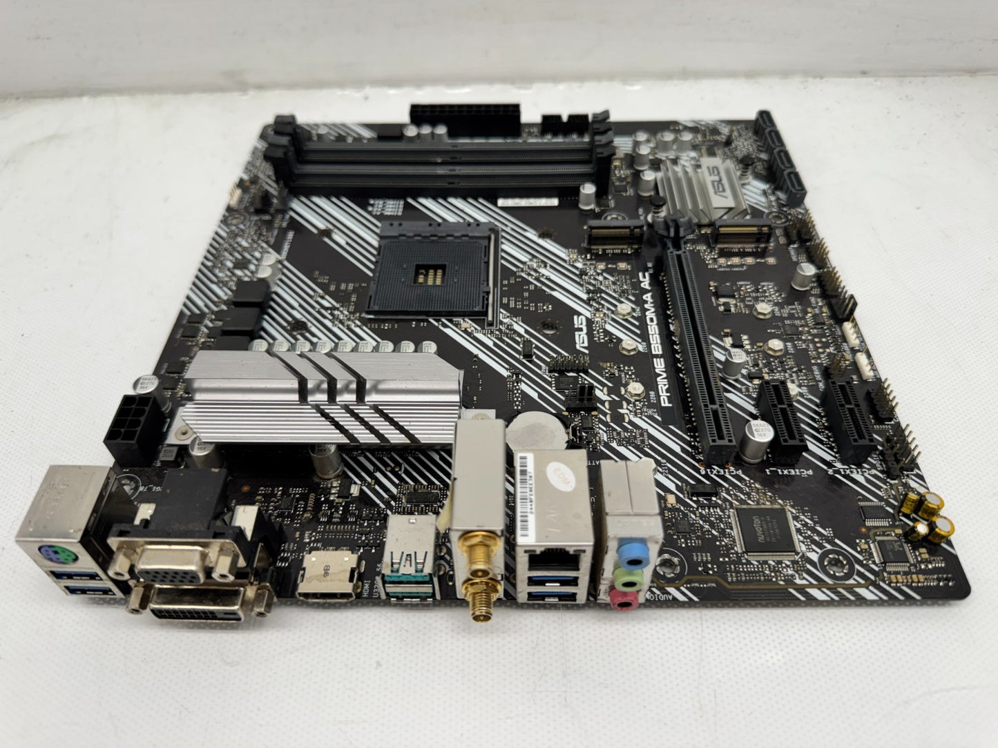 ASUS PRIME B550M-A AC mATX Motherboard AMD Socket AM4 DDR4 HDMI WIFI