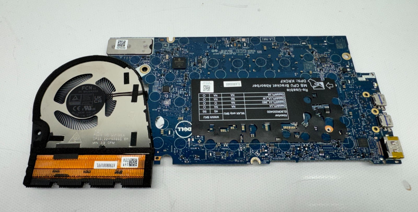Dell Latitude 7450 Motherboard Intel Ultra 7-155U@1.7GHz 16GB RAM LA-N411P