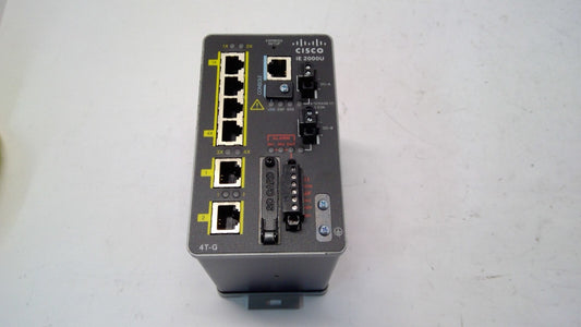 Cisco Industrial Ethernet IE-2000U-4T-G 6-Ports Layer 2 Managed Network Switch