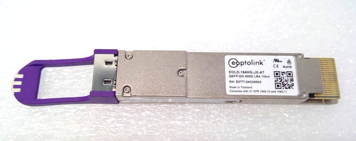 EOPTOLINK EOLD-164HG-JX-AT QSFP-DD 400G LR4 10km SMF Transceiver Module
